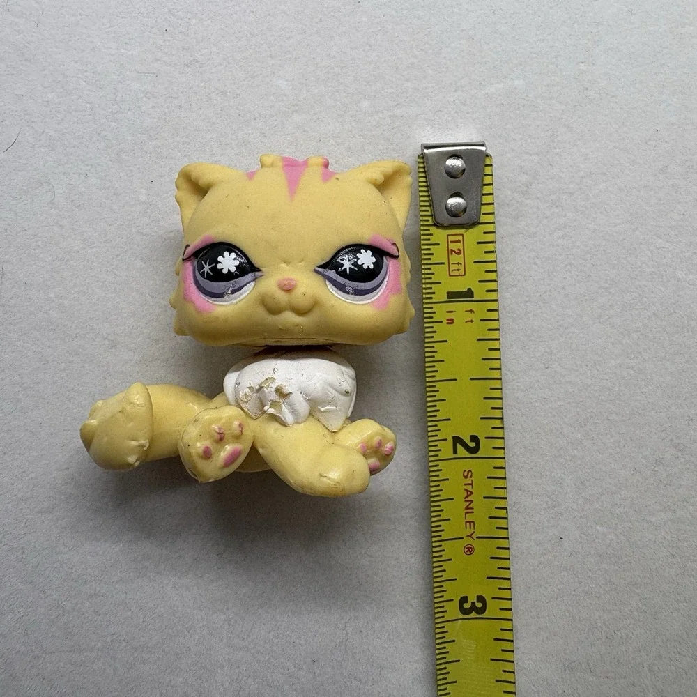 LPS #878 Littlest Petshop Original Authentic Persian‎ Cat Hasbro